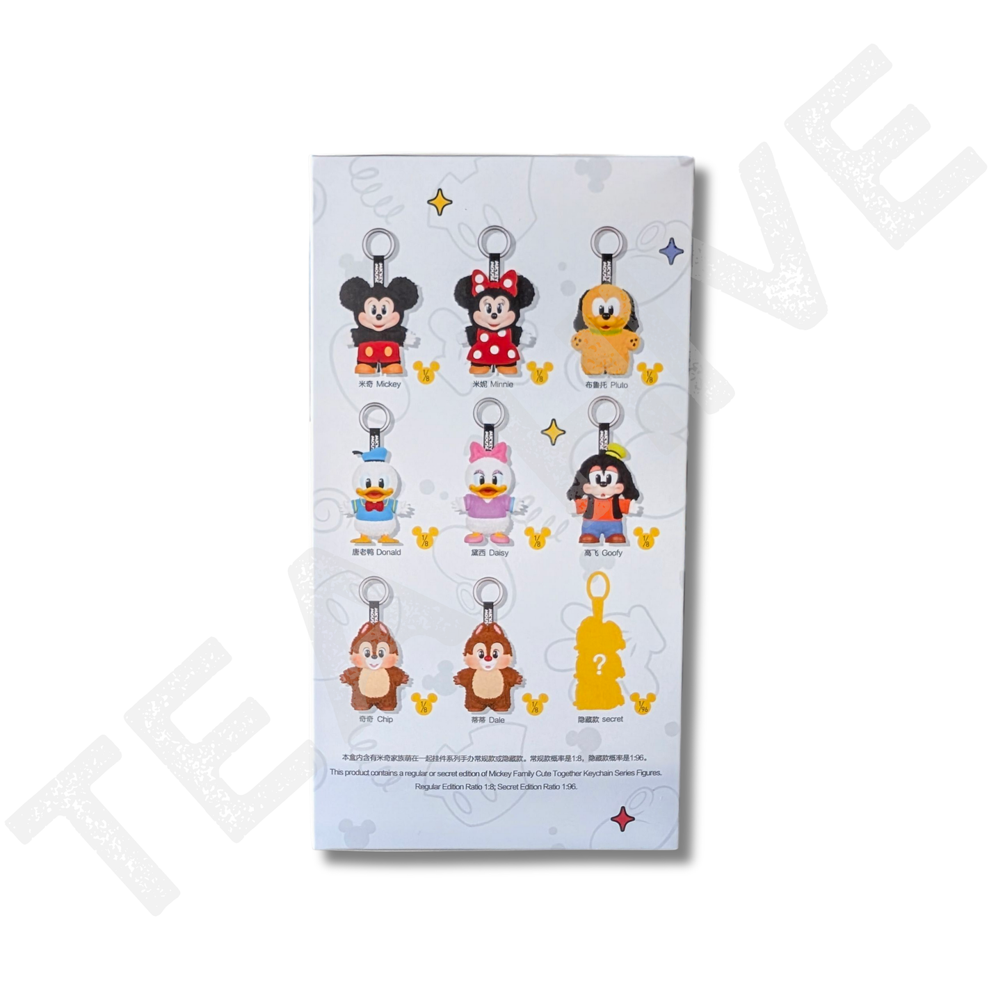 Pop Mart Mickey Family Vinyl Plush Pendant Blind Box