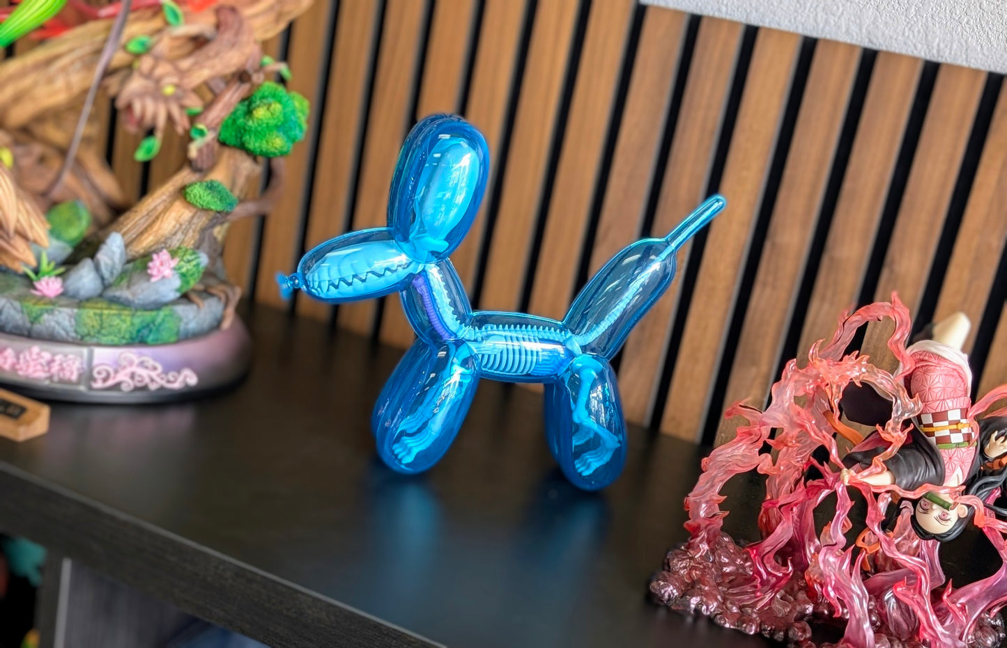 Funny Anatomy Balloon Dog (Sky Blue Edition) by Jason Freeny