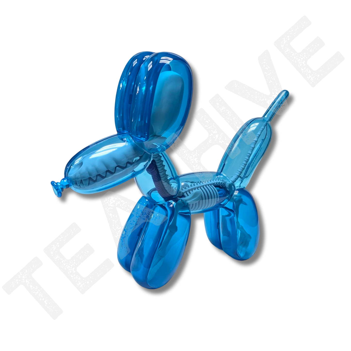 Funny Anatomy Balloon Dog (Sky Blue Edition) by Jason Freeny