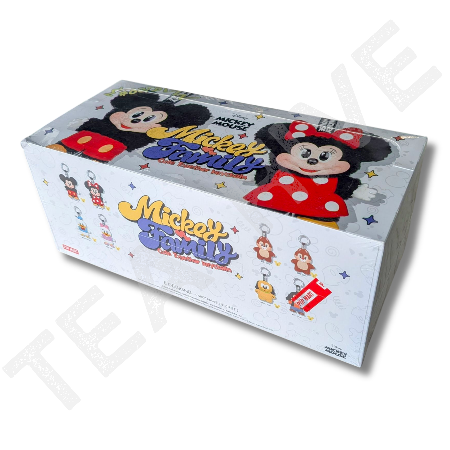 Pop Mart Mickey Family Vinyl Plush Pendant Blind Box