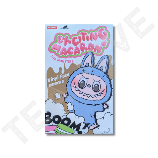 Pop Mart Labubu The Monsters Exciting Macaron Vinyl Plush Pendant Blind Box