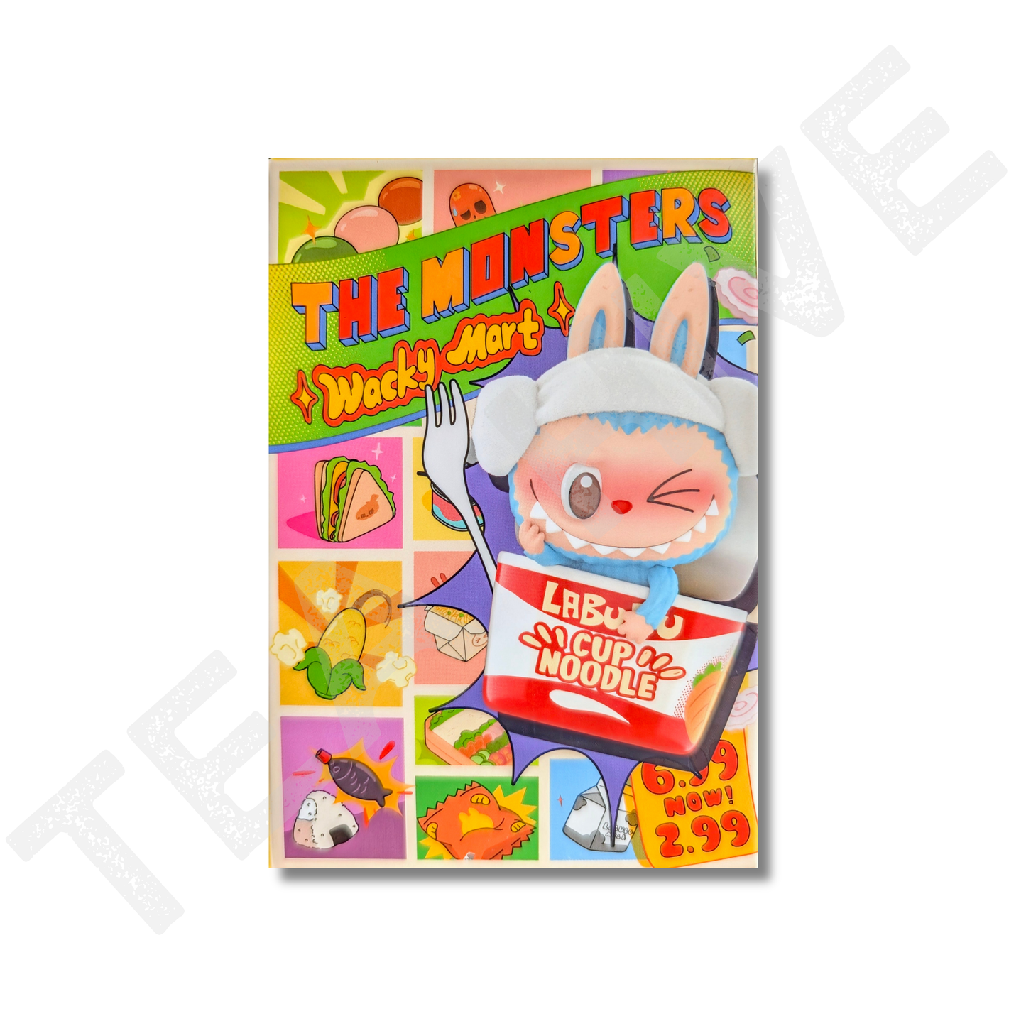 Pop Mart Labubu The Monsters Wacky Mart Figure Blind Box