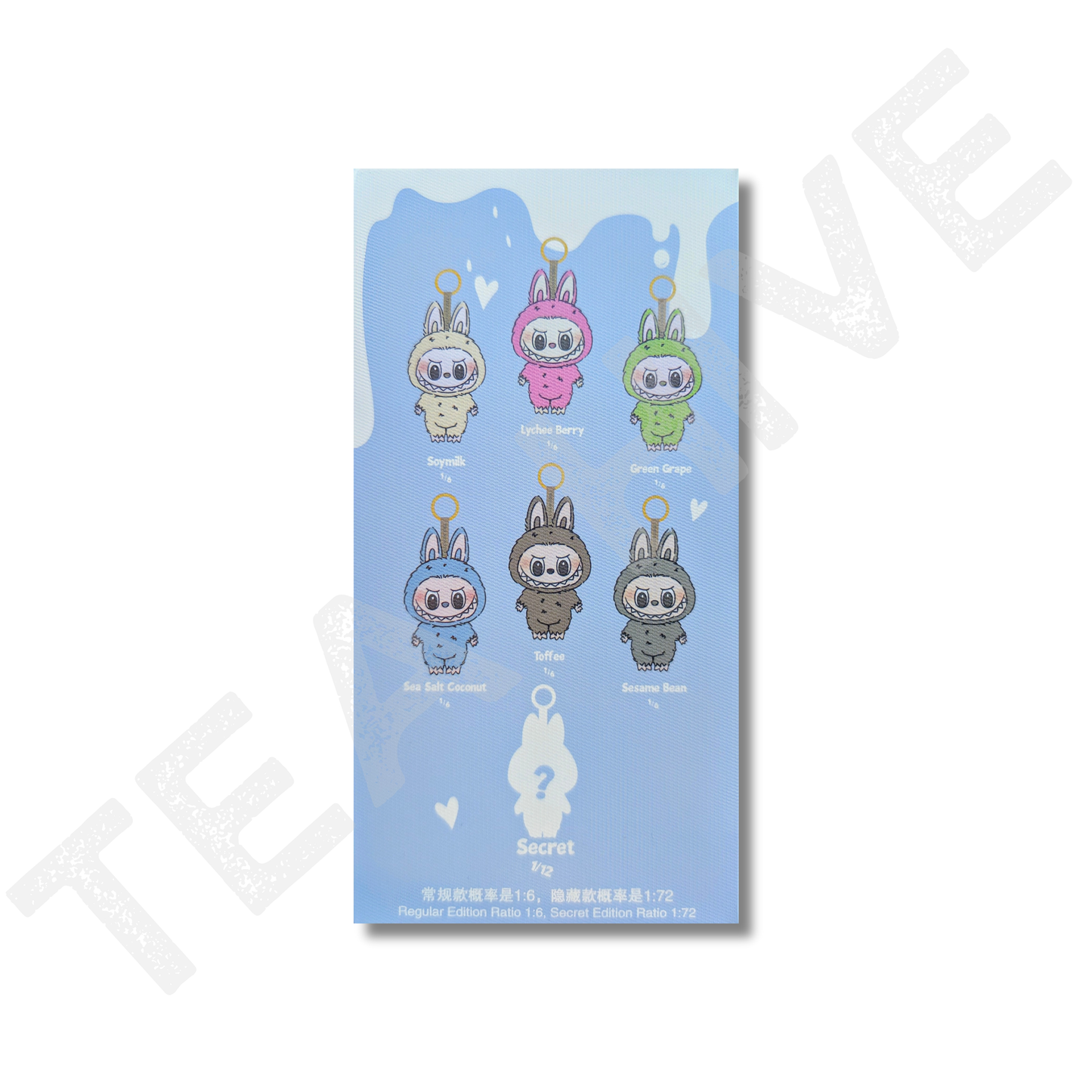Pop Mart Labubu The Monsters Exciting Macaron Vinyl Plush Pendant Blind Box