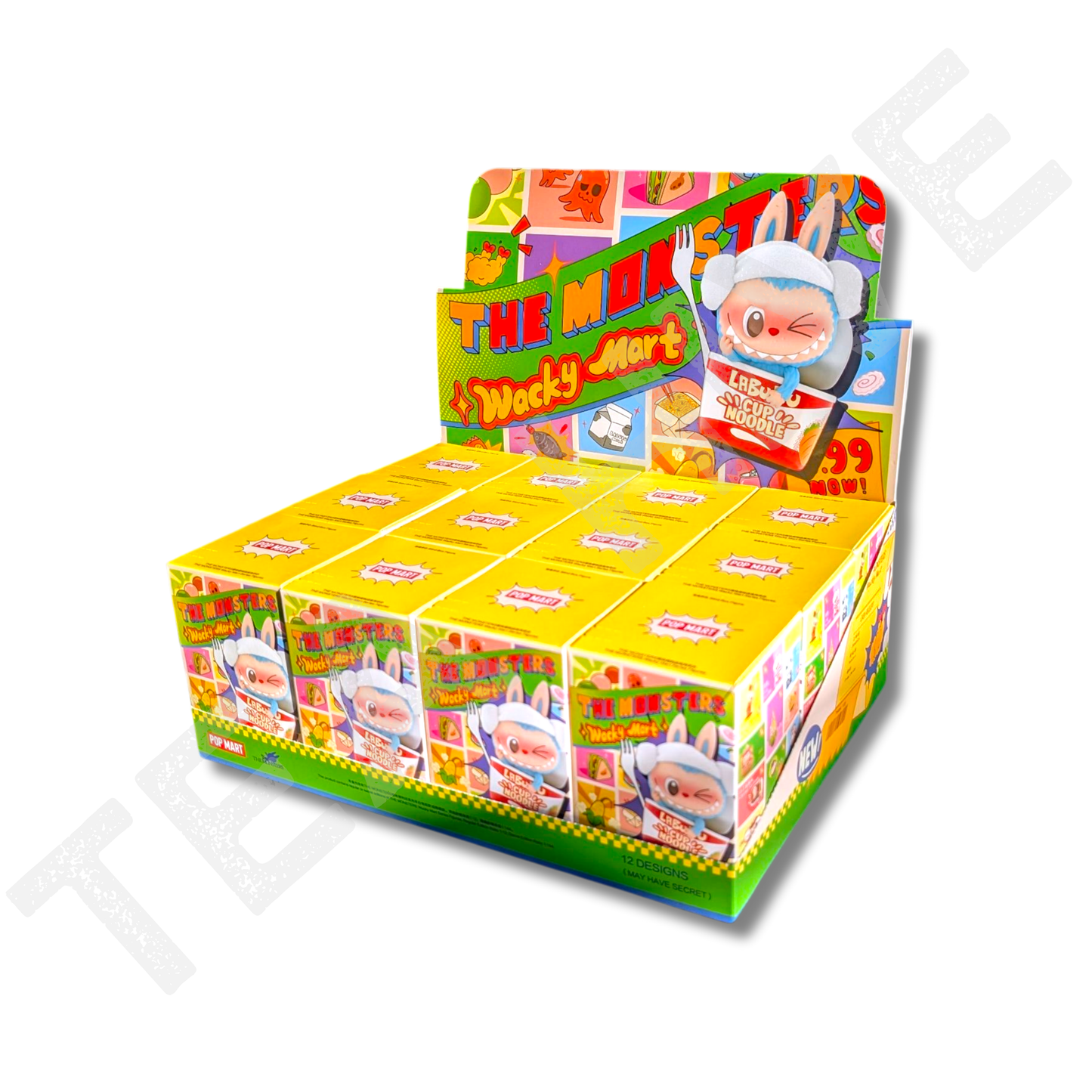 Pop Mart Labubu The Monsters Wacky Mart Figure Blind Box